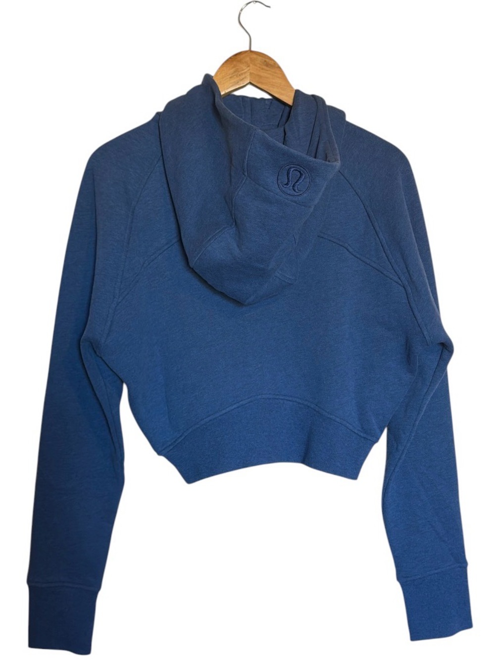 Lululemon full zip crop hoodie size 10 - Picture 4 of 4